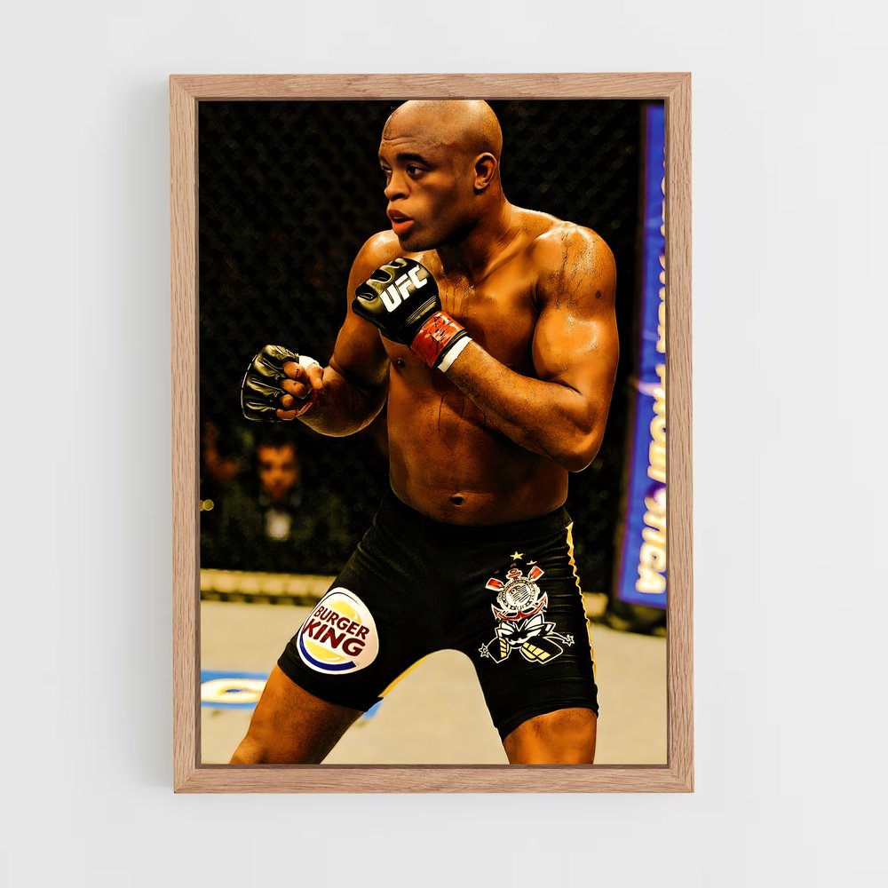 Poster Anderson silva – affiche Taekwondo (vue 4)